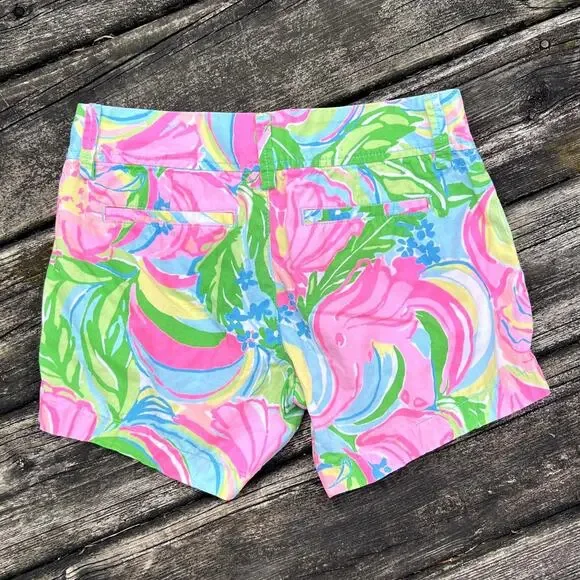 Lilly Pulitzer So A Peeling The Callahan Shorts, Size 30" Waist - Picture 3 of 6